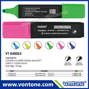 high quality highlighter pen