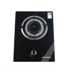 Single Burner Tempered Glass Panel Gas Stove