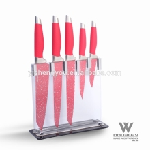 stainless kitchen knife set