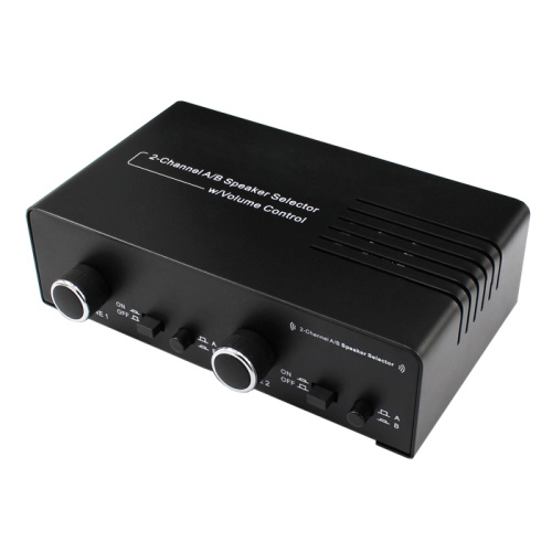 2 Channel Speaker Selector with Volume Control