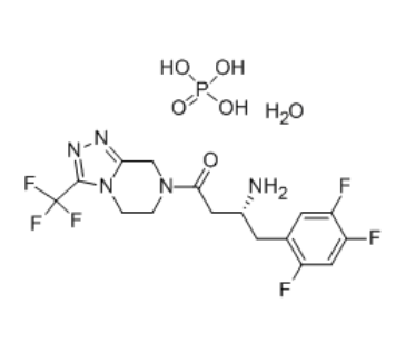 Sitagliptin Phosphate Monohydrate Treated for Type 2 diabetes CAS Number 654671-77-9