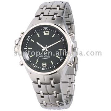 MP3 WATCH WITH FM RADIO