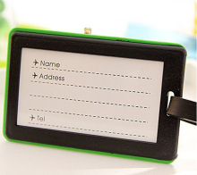 Durable PVC Bag Tags Custom