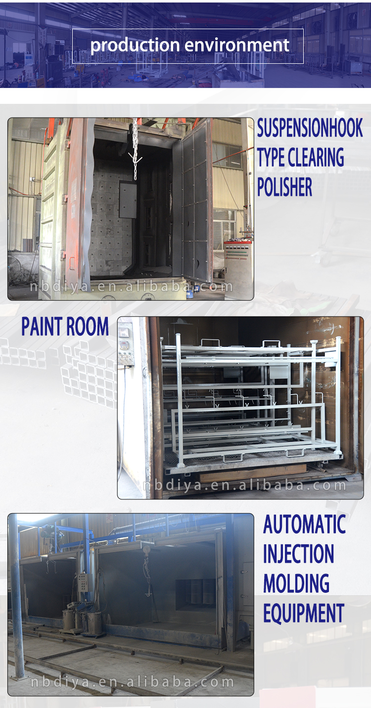 Hot-dip galvanized blue metal material rack pallet storage cargo