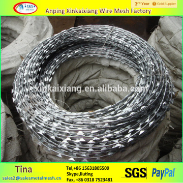 Power coated Razor wire/Razor (ISO9001)