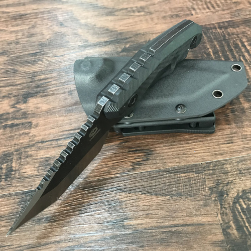 Taktisches Titan Tanto Jagdmesser mit Kydexscheide