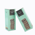 Cajas de empaquetado de galletas blancas para muffins rectangulares de fácil instalación