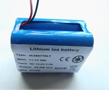 high temperature military battery  pack 11.1V 5Ah