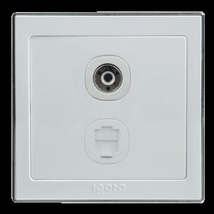 TV socket & TEL socket