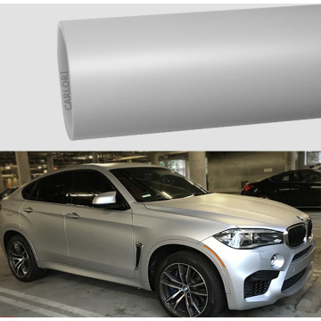 Matte Silver Car Wrap Vinyl