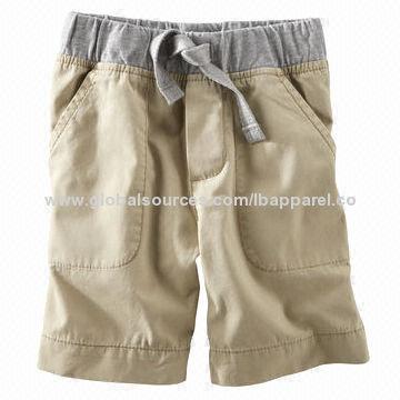 Canvas Surfer Shorts, Easy-on, Easy-off Elastic Waist
