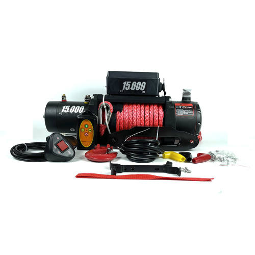 OEM 15000 lbs 12 V/24 V Heavy Duty Towing Winch