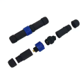 M12 Circular Waterproof Connector Electronic Cable IP67