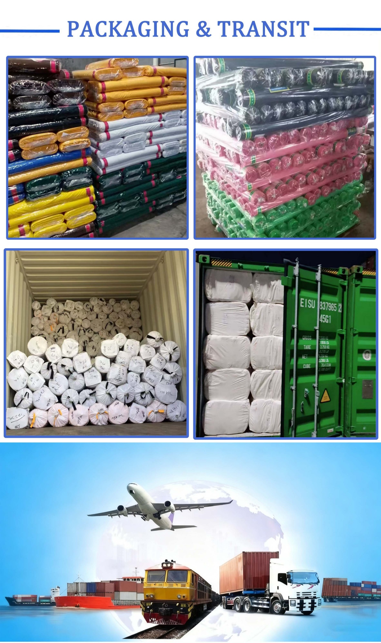 ZX Упаковка и транзитная ткань ZX Packaging & Transit-Fabric