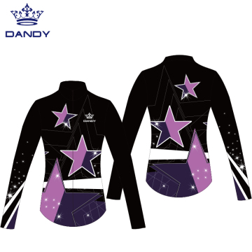 Custom cheer athletics warm up jacket