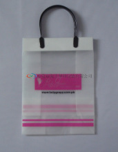 Rigid Snap Handle Bag/Plastic Bag/Plastic Handle Shopping Bag