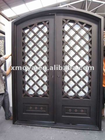 wrought iron main safety door