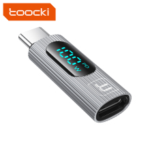 Toocki Fast Delivery Digital Display Network Card Mac USB-C to Ethernet Adapter LAN