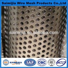 square hole SS 316 punching hole meshes