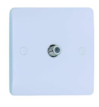 One Gang Satellite Socket