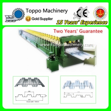 Galvanized Metal Roof Decking Sheet Roll Formers