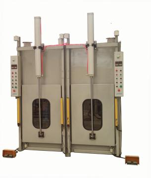 Double station closed type shell shaker machine