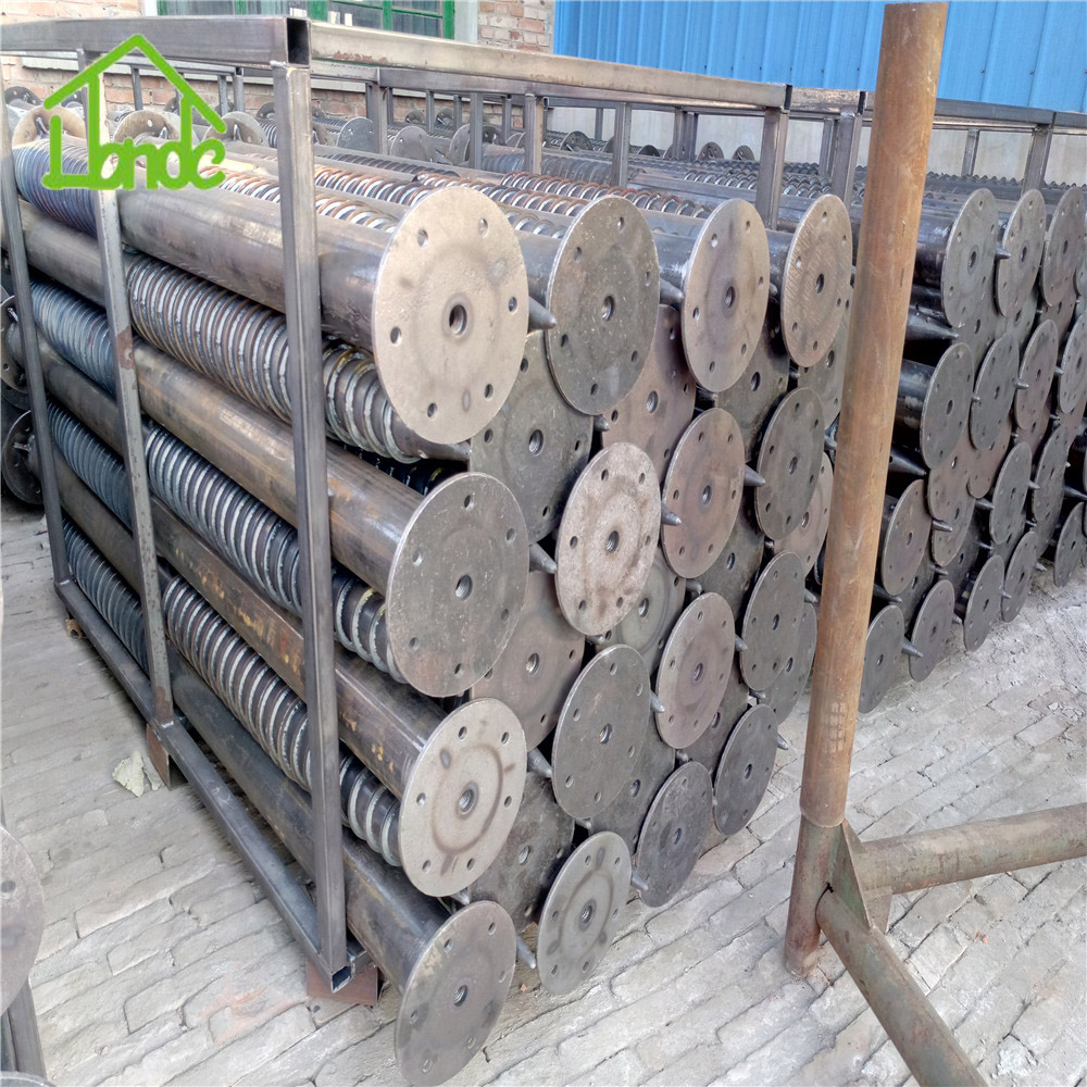 Russia ground screw piles