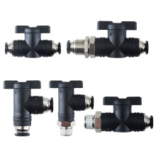 BC/BUC Pneumatic Switch Quick Fittings: 2-Way BUM Series Plug-In Air Control Hose Connections