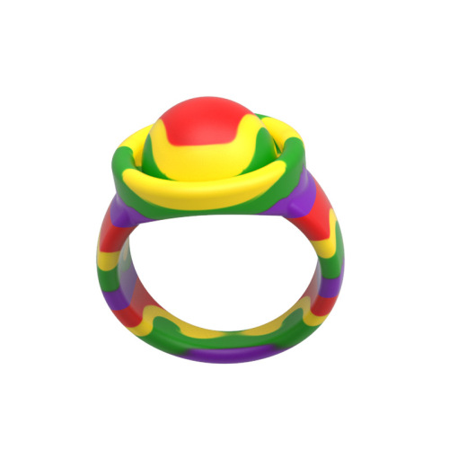 Aangepaste pop spinner fidget ring