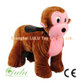 Pil Zippy Ride hayvan maymun yürüyüş