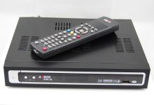 Evo Xl Azbox Satellite Tv Receiver With Nagra 2 Patch, 4 Rca Connections