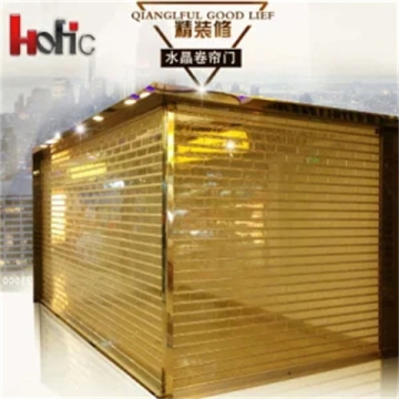 Transparent Roller Shutter / Crystal Rolling Shutter Doors