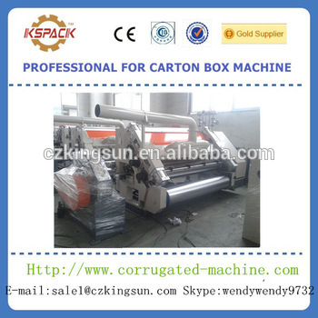 Corrugated cardboard making equipment/The making paperboard plant