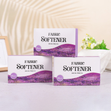 Natural Hypoallergenic Laundry Softener Sheets: Fully Dissolved for Efficient Cleaning in Washing Machines