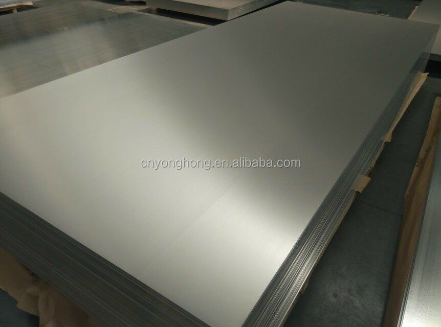 hot sale mirror gold anodized brushed aluminum sheet for traffic sign