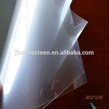 transparent holographic projection film