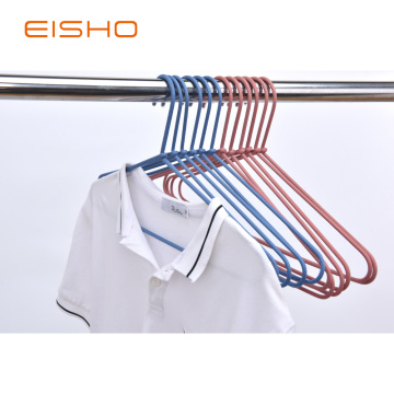 Cintres de chemise de corde en métal de rotin EISHO