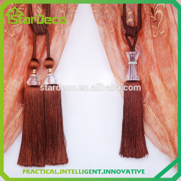 Beautiful Fancy Curtain Tassel and Tiebacks, Polyester Curtain Tiebacks