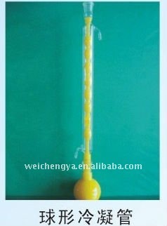 Chemistry lab condenser tube,sphere shape/China