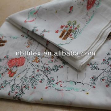 60x60/90x88 cotton printed voile fabrics for skirts