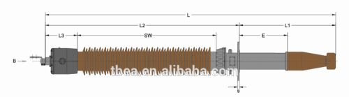 Oil Impregnated capacitor type bushing