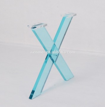 Coloured Acrylic legs for furniture, table legs, furniture legs