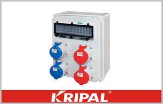 IP44 Temporary Power Distribution Electric Socket Box AC 40