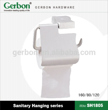 wall mounted toilet tissue box holder