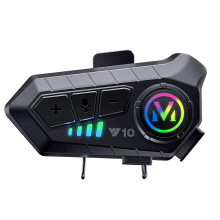 Y10 Motorcycle Helmet Intercom - Waterproof Bluetooth 5.3 Full Helmet