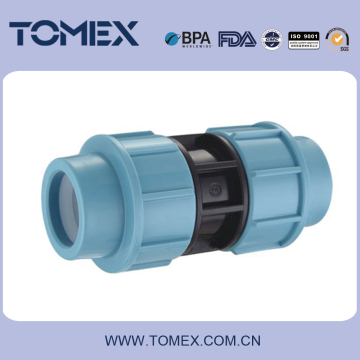 25mm coupling water pp compression fittings