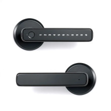 Tuya Single Latch Smart Fingerprint Handle Door Lock