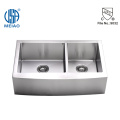 36 Inch double bowl handmade kitchen sink