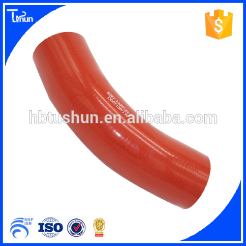 cheap 70*70mm bend silicone hose for cars