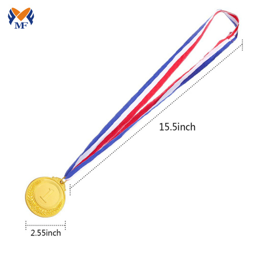 Blank Award Gold Silver Bronze Medals